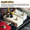 sourcing map 12 Pcs Footswitch Toppers Guitar Pedal Button Caps