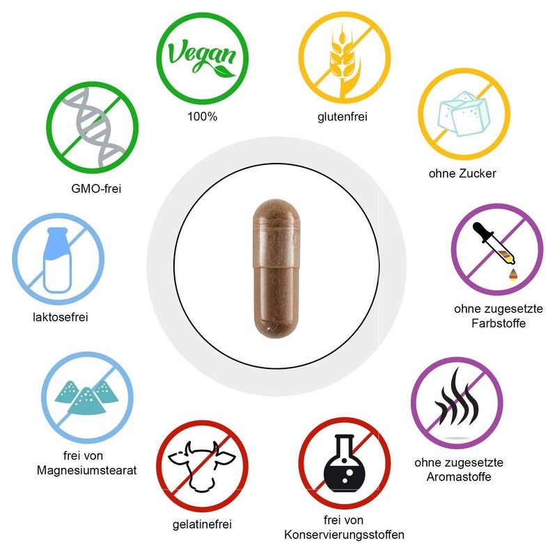 Cistrose/Cistus Incanus 10:1 Extract Capsules 400 mg without Additives Laboratory