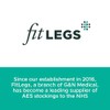 FITLEGS FitLegs - Open-Toe Compression Stocking - 18mmHg AES DVT