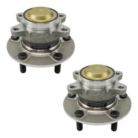 Torchbeam 512570 Pair Rear Wheel Hub Bearing Assembly for 2016-2021 Civic, 2019-2022 Insight 5 Lugs