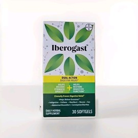 Iberogast Dual Action Digestive Relief 30softgel Exp10/25