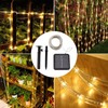 Solar Rope Light 100 LED Waterproof Weather Resistant Decorative Solar