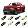 BRISHINE White Interior LED Lights Kit for Ford F150 2009