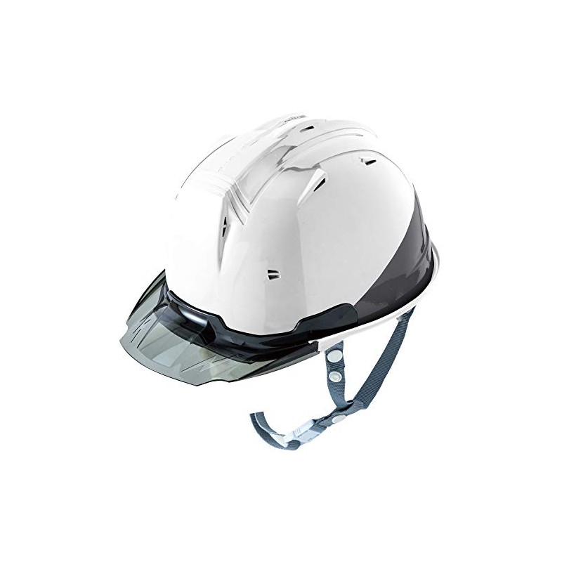 C'sCLUB 0380-18 Reflective Skeleton Visor Helmet C1 Type Shiro