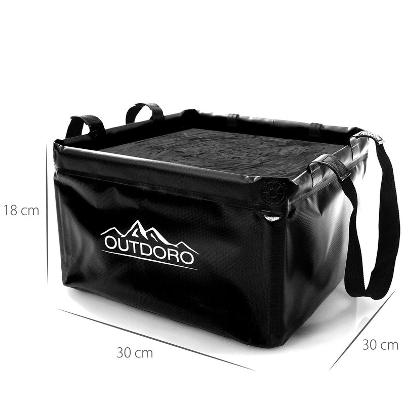 Outdoro Large Folding Bowl - 16 Litres - Includes Additional