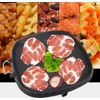 Korean Style Square Grill Pan with Maifan Coated Surface,Non-stick Smokeless