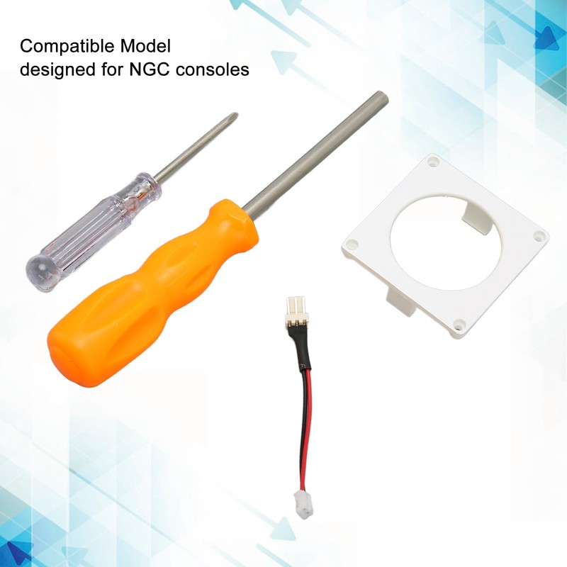 Gaming Console Mini Cooling Fan 3D Print Kit Quiet Replacement