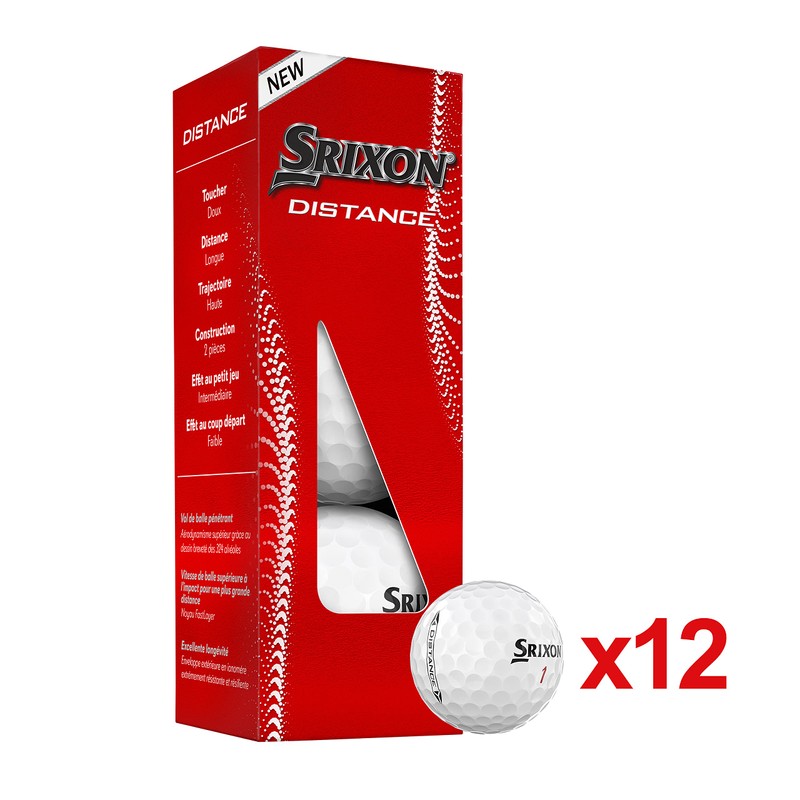 Srixon Distance 10 {NEW MODEL} - Dozen Golf Balls -