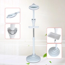 16X Diopter LED Magnifying Floor Stand Lamp Magnifier Facial Light for SPA Salon