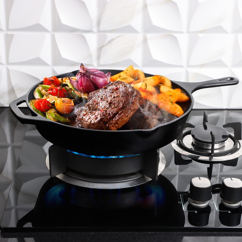 Utopia Kitchen 10.25 Inch Pre-Seasoned Chef's Pan - Frying Pan