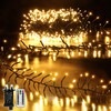 Hopexy Cluster Christmas Lights Outdoor, 9m 600LEDs Xmas Tree Fairy