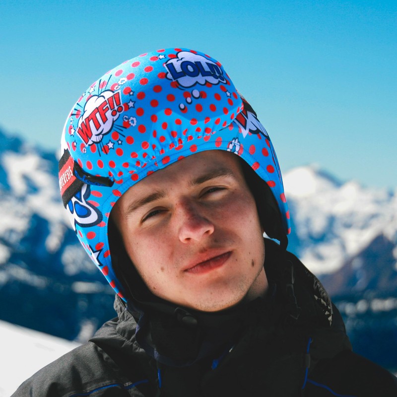 Coolcasc COOLMASC PINK LEOPARD Ski Goggle Cover