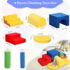 CYacan 8-Piece Foam Climbing Blocks for Toddlers 1-3,PU Toddler Climbing