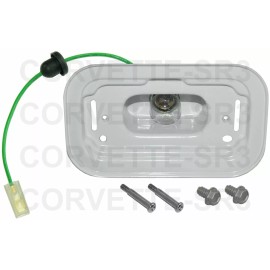 Unbranded 1967 Olds BACKUP LIGHT HOUSING ASSEMBLY rear tail reverse lamp bezel - 93963295