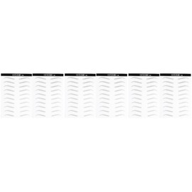 Mikinona 3sets Realistic Eyebrow Tattoo Sticker Artificial Eyebrows Perfect Grooming Tools 2sheets*3