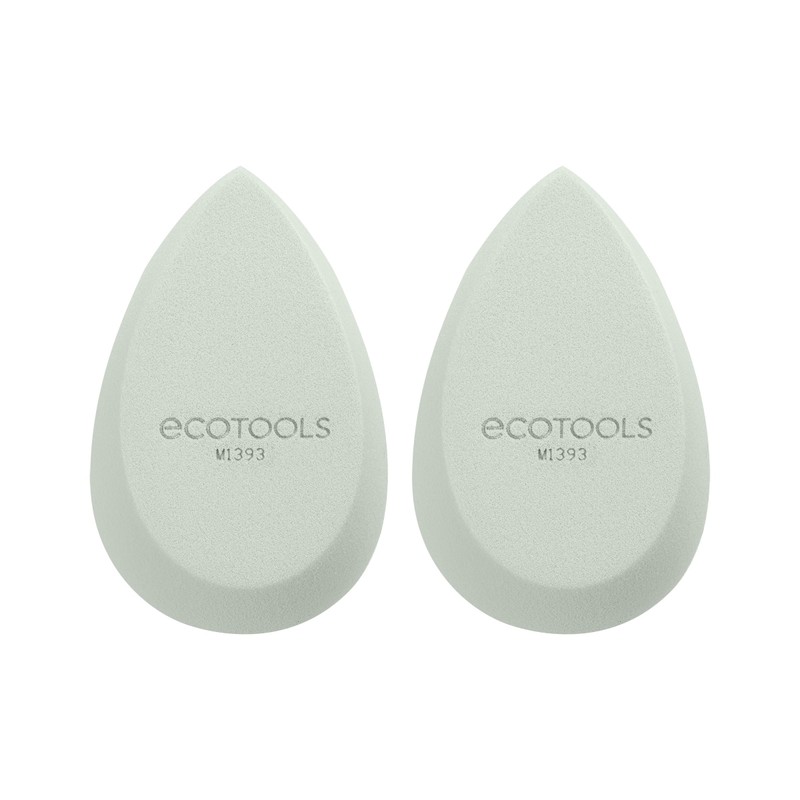 EcoTools Blurring Blender Makeup Sponge Duo, Makeup Blender Sponge For