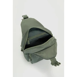 Nere - Seeker Crossbody Sling Backpack, Small Travel Rucksack for Men and Women, Khaki