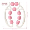 Yanghad Massage Roller, Leg Massager (White + Pink)