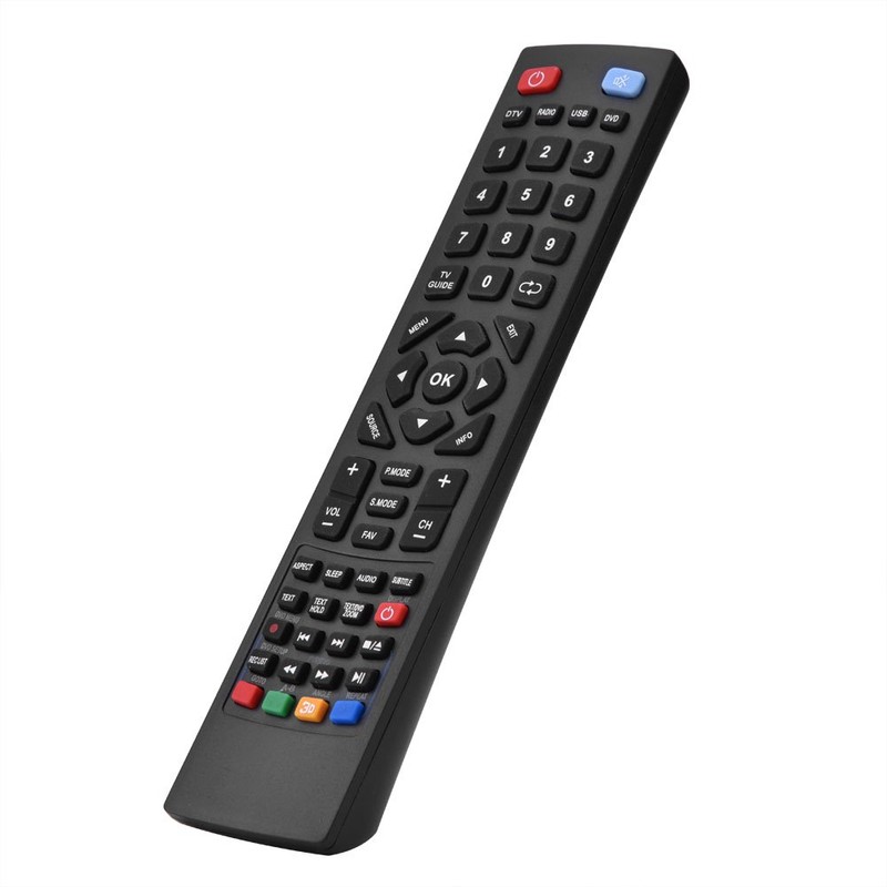 Television Remote Control For Alba Bush/Technika/Blaupunkt/SHARP/E-Motion, High Sensitivity, Low Power