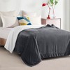 Elegant Comfort Ultra Soft Reversible Flannel Sherpa Blanket - Cozy