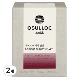 오설록 루이보스 체리벨벳 피라미드 티백 Osulloc Rooibos Cherry Velvet Pyramid Tea Bags