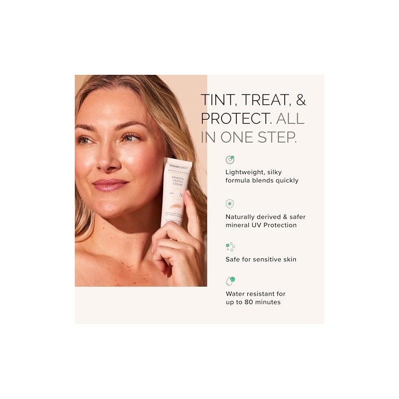 MDSolarSciences Mineral Tinted Creme FPS 30 - Bronceador resistente a