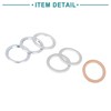 ACROPIX Oil Drain Plug Gaskets for Toyota Compatible Highlander 12pcs