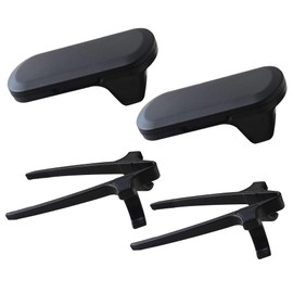 Finger Chopsticks, Black, Pack of 2, Hand-Free Finger Snacking Chopsticks, Finger Chopsticks for Players with Case, Gamer Chopsticks, Gaming Chopsticks, Snacking Chopsticks, Finger Chip Chopsticks