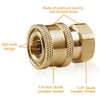 Acopladores de lavado a presión de latón – Conexión rápida
