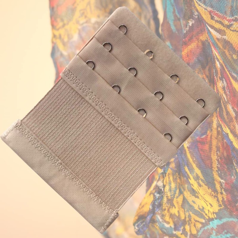 citystores® Nude 4-Hook Bra Extender | Adjustable Bra Strap Extension
