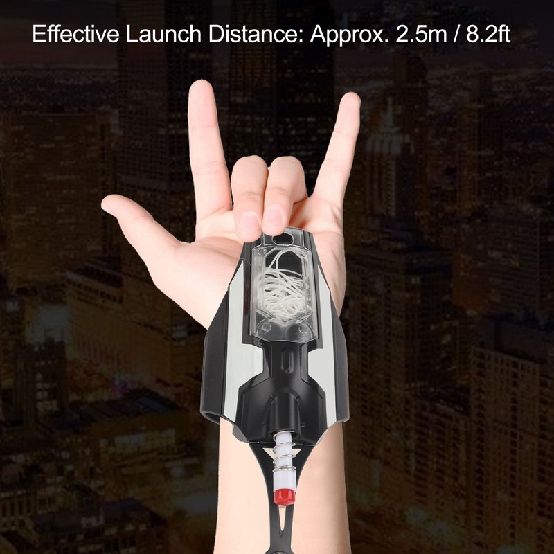 Spider Silk Launcher for Kids Magnetic Head Or Suction Cup