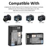 DSTE Replacement for 2X LP-E6 + Dual LCD Charger Compatible