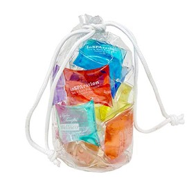 InSPAration SPA y Bao Aromaterapia Modelo # 151 Muestra de Paquete de Regalo Bolsa, 1.2 onzas
