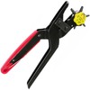 6-in-1 Universal Revolving Punch Pliers, Leather Hole Punch Pliers with
