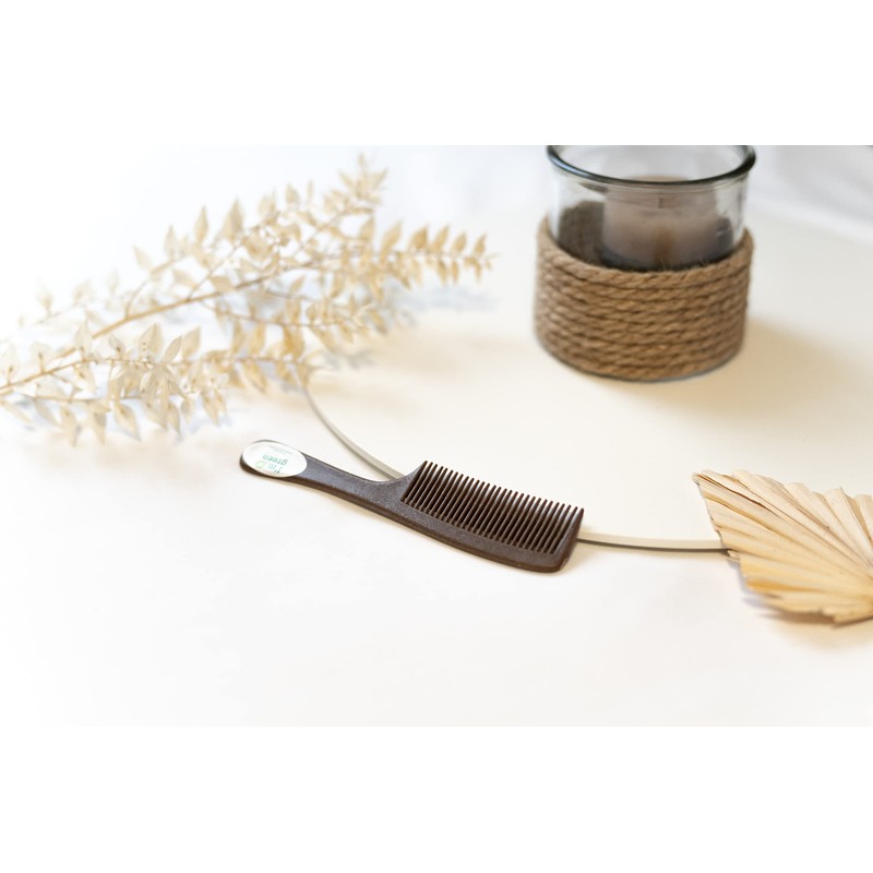 Chinchilla® Sugar Cane Handle Comb | Sustainable Handle Comb |