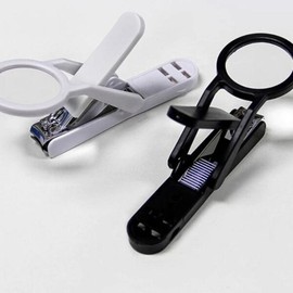 돋보기 손톱깎이 확대경 어르신 발톱 깎이 인쇄 Magnifying Nail Clipper for Seniors with Print