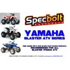 250pc Specbolt Yamaha Blaster Bolt Kit for Maintenance & Restoration