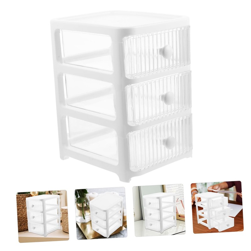 Zerodeko Desktop Sundry Organizer Multi Layer Drawer Storage Box for