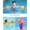 2-4 Pcs Inflatable Arm Swimming Floaties Bands, Floatation Water Wings,
