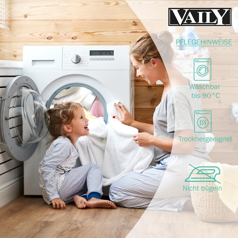 Vaily Mattress Protector 180 x 200 cm – Oeko-Tex Certified