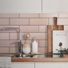 AULIGET 2-Piece Copper Peel and Stick Backsplash Metal Tile, 6"