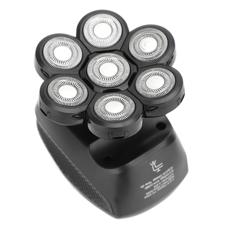 Electric Bald Head Trimmer Multifunctional Bald Head Grooming Kit with