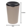 Maebata Couleur Crew Lidded Tumbler, Brown, 320ml, 69245