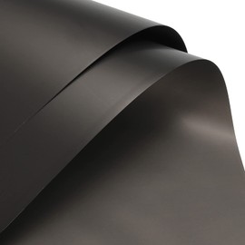 sourcing map 10 Pcs Double Sided Color Flower Wrapping Paper Black 22.8"x22.8" Waterproof for Florist Bouquet Supplies, DIY Crafts, Gift Box Packaging