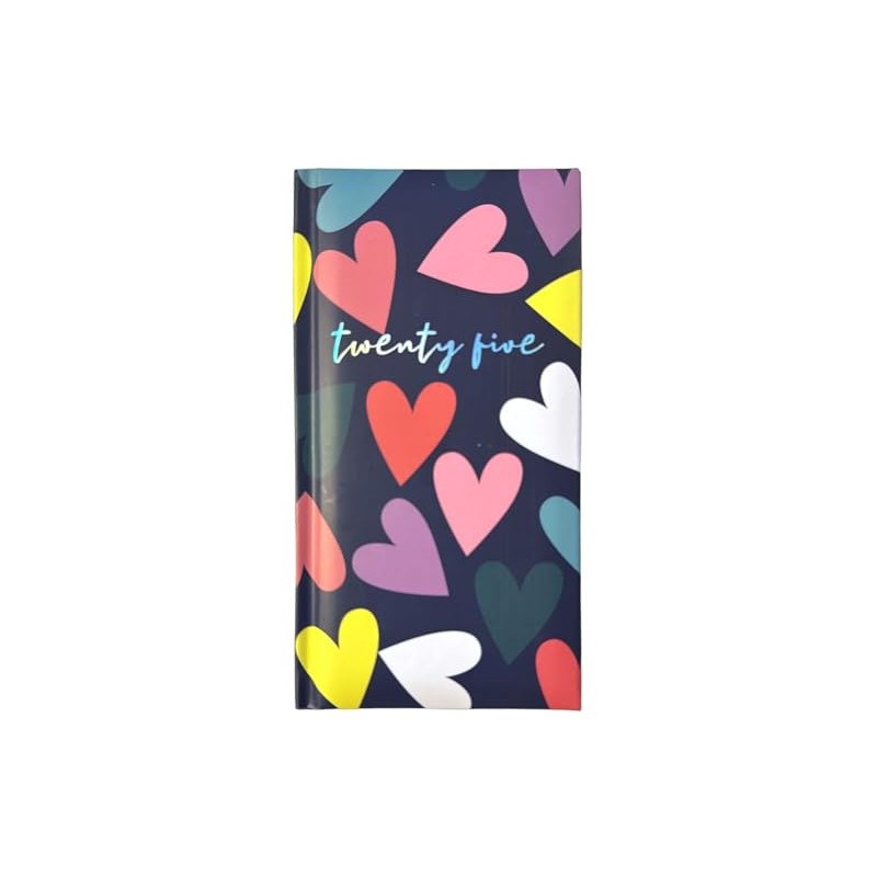 2025 Diary Slim Week to View Fashion Holographic Animated With