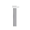 Mens Pack Of 3 Thin Elastic Football Hair Headbands