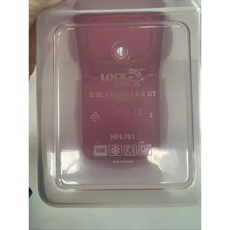 LocknLock Easy Essentials Food Lids (Flip-top) / Pantry Storage Containers,