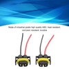 2pcs Fog Light Connector H11-1 Headlight Connector ABS Headlight Wiring