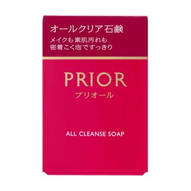 Priol All Clear Soap Face Cleansing Makeup Remover Standard Weight 3.5 oz (100 g) (Frame Kneader)