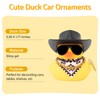 Patito Vaquero(need to assemble)-cowboy rubber duck: cool cartoon car Duck